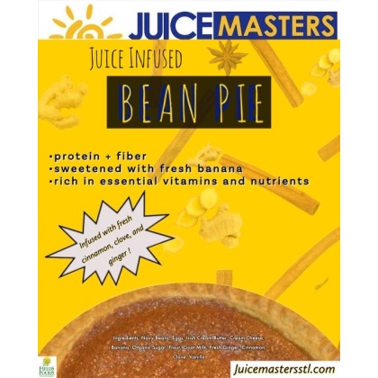 Juice Infused Bean Pie